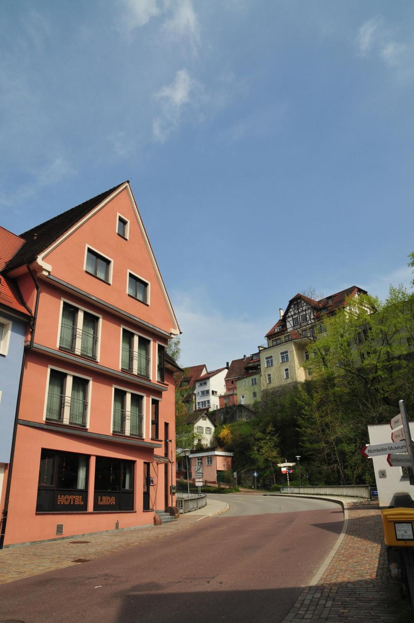 Hotel Cafe Leda Haigerloch Esterno foto